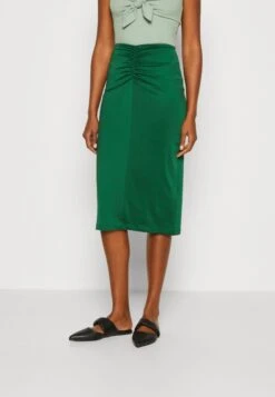 Anna Field Pencil Skirt - Dark Green