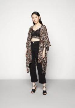 Anna Field Cape - Brown/Black