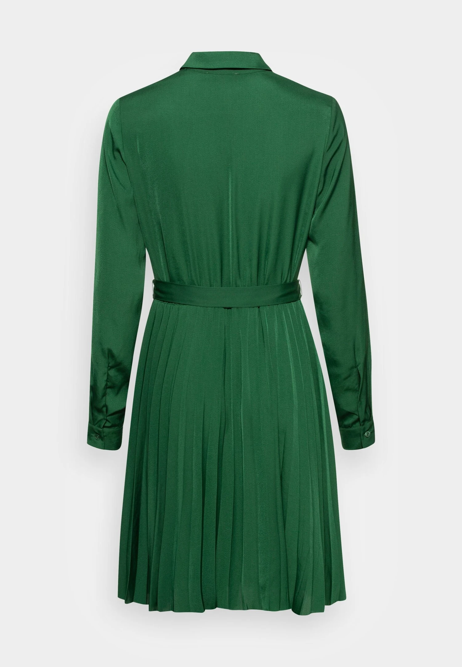 Shirt Dress - Dark Green - Image 2
