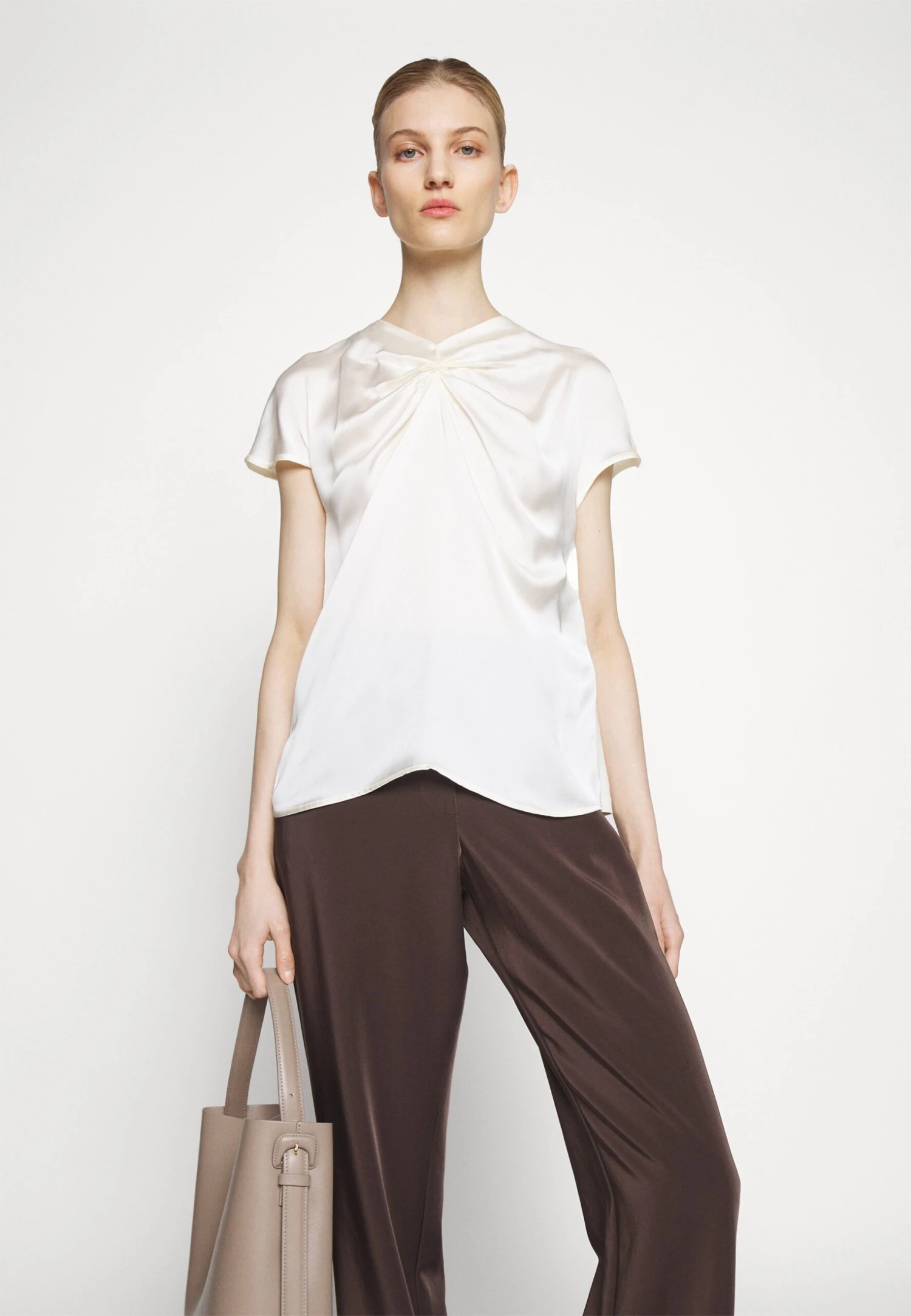 Anna Field Print T-Shirt - Off White - Image 6