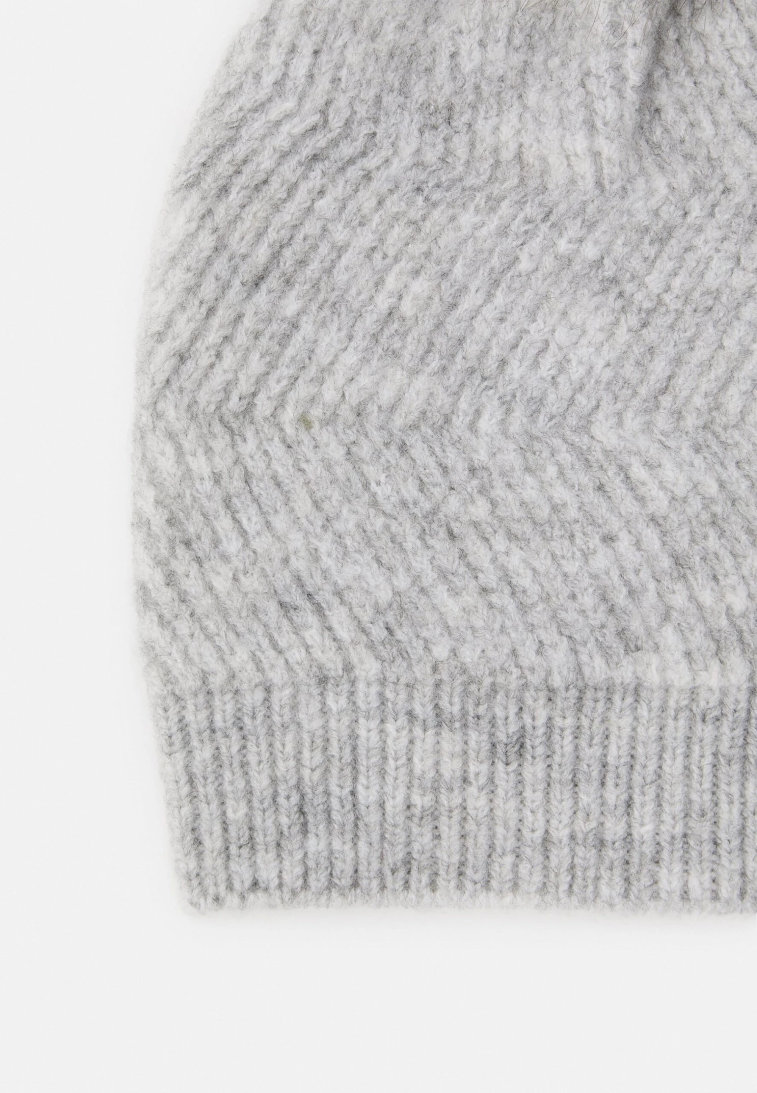 Anna Field Beanie - Grey - Image 3