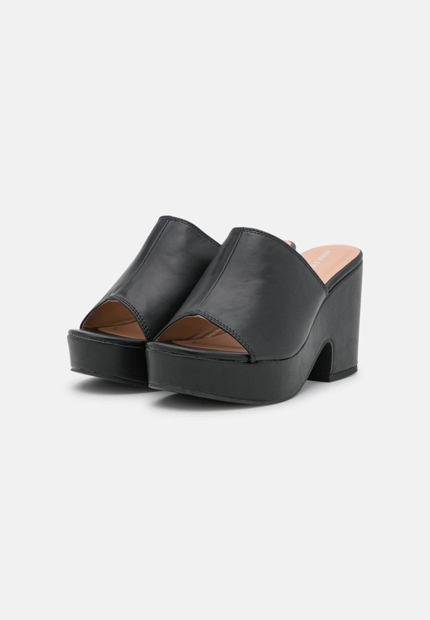 Wide Fit - Heeled Mules - Image 3