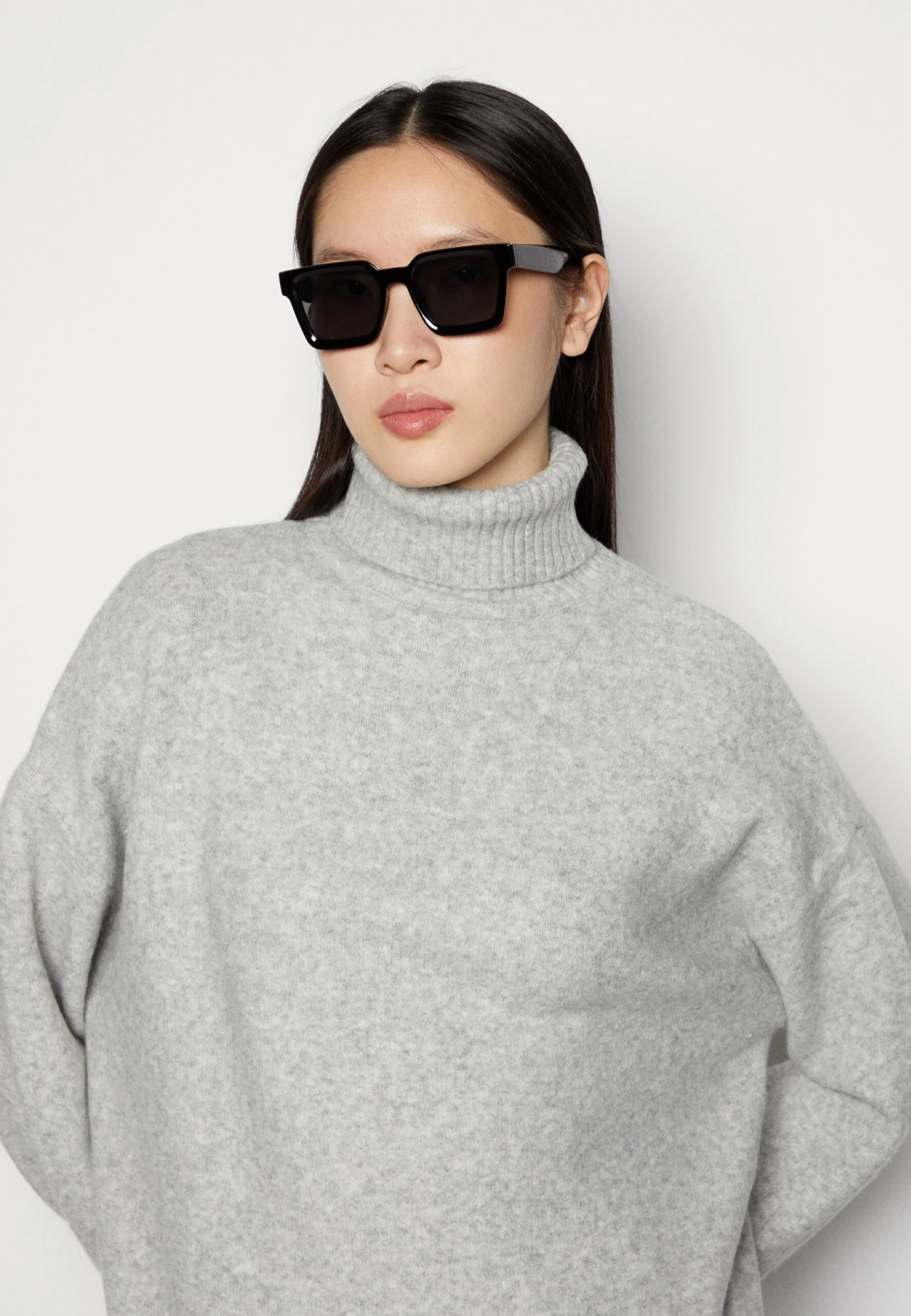 Anna Field Jumper - 112 - Mottled Grey - Image 4