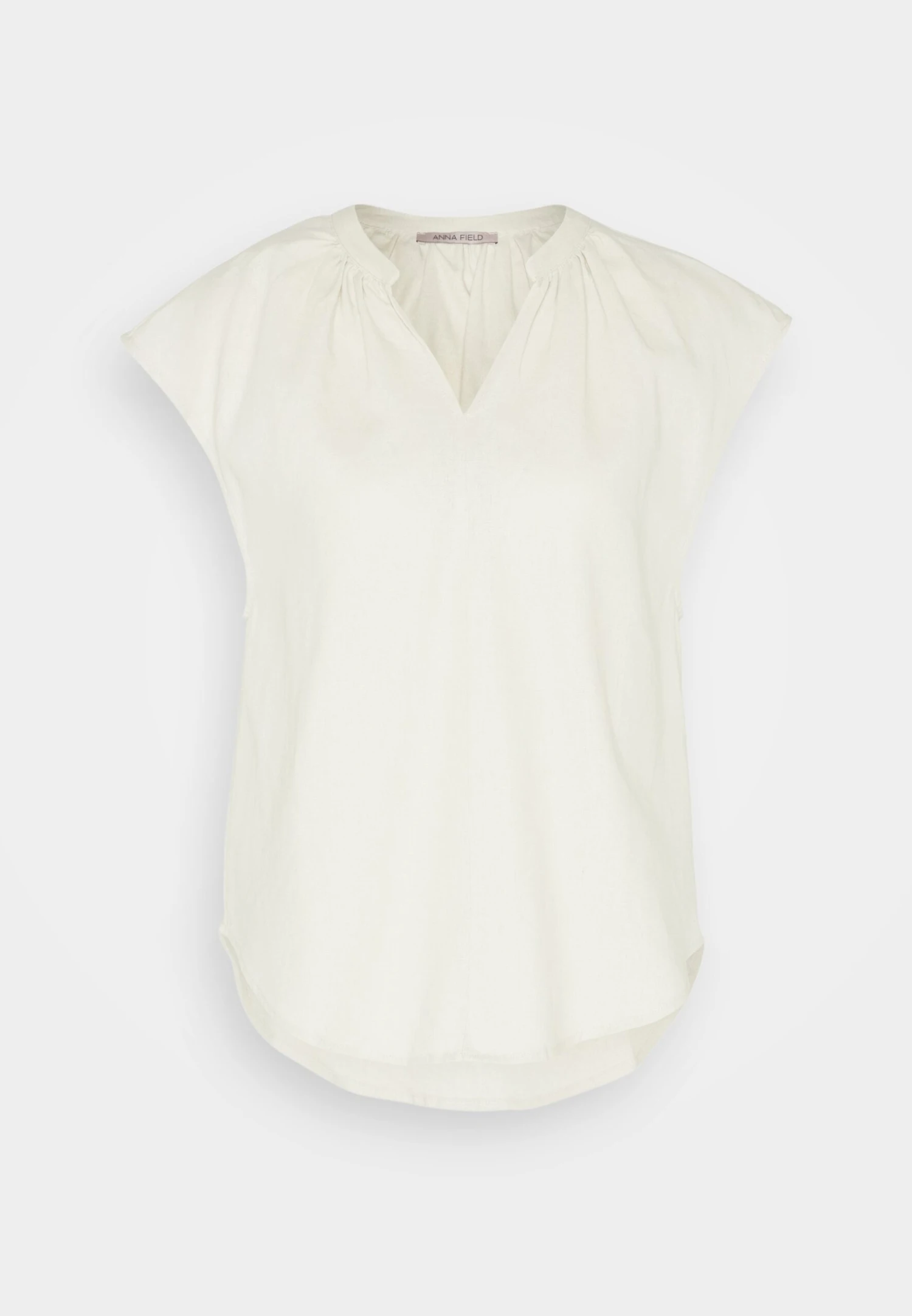 Anna Field Linen-Mix Shirt - Print T-Shirt - Beige - Image 5