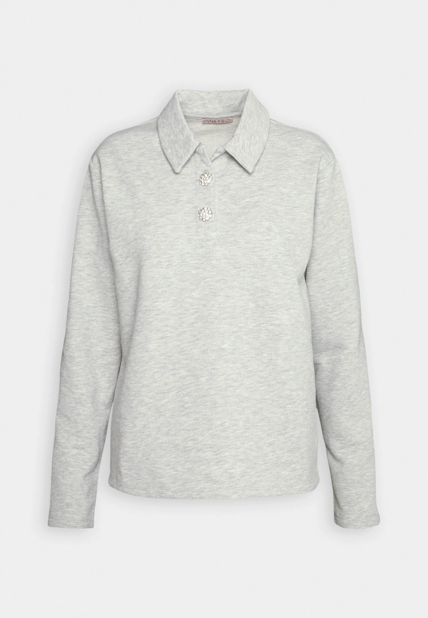 Anna Field Sweatshirt - Mottled Light Grey