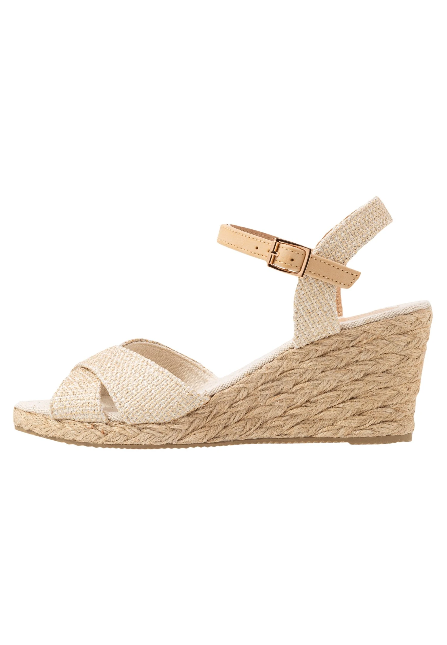 Anna Field Wedge Sandals - Beige - Image 2
