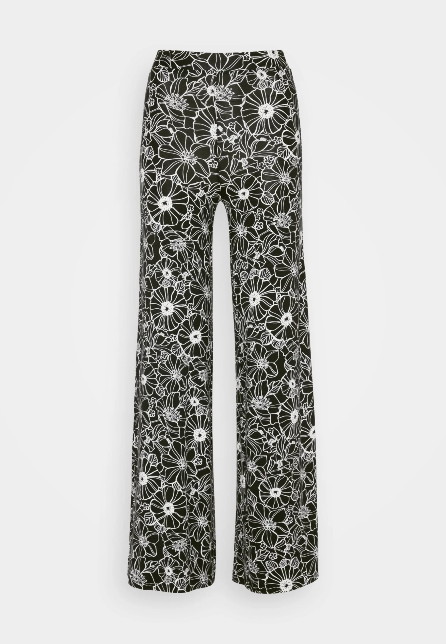 Anna Field Trousers - Black/White - Image 5