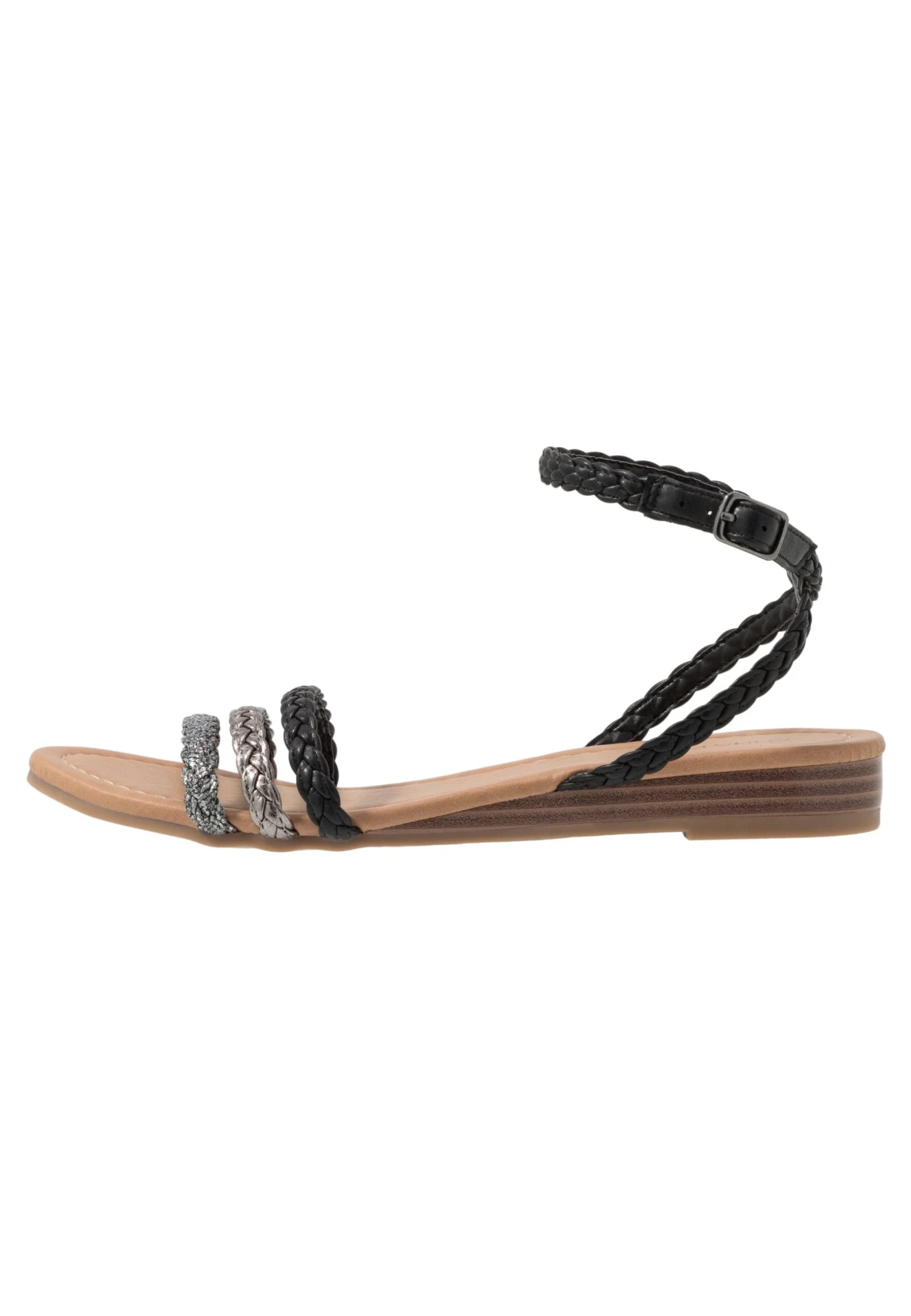 Anna Field Sandals - Black/Silver - Image 2