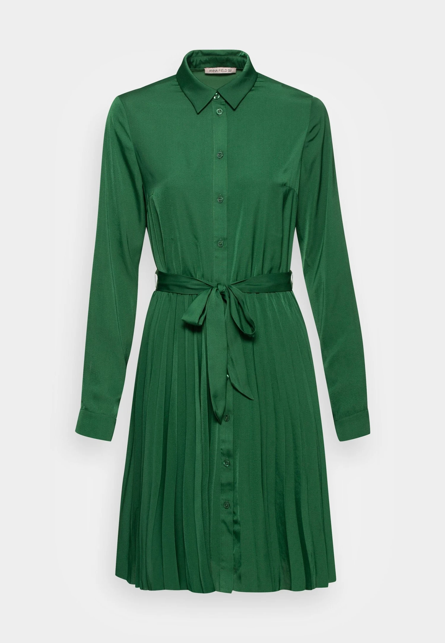 Shirt Dress - Dark Green