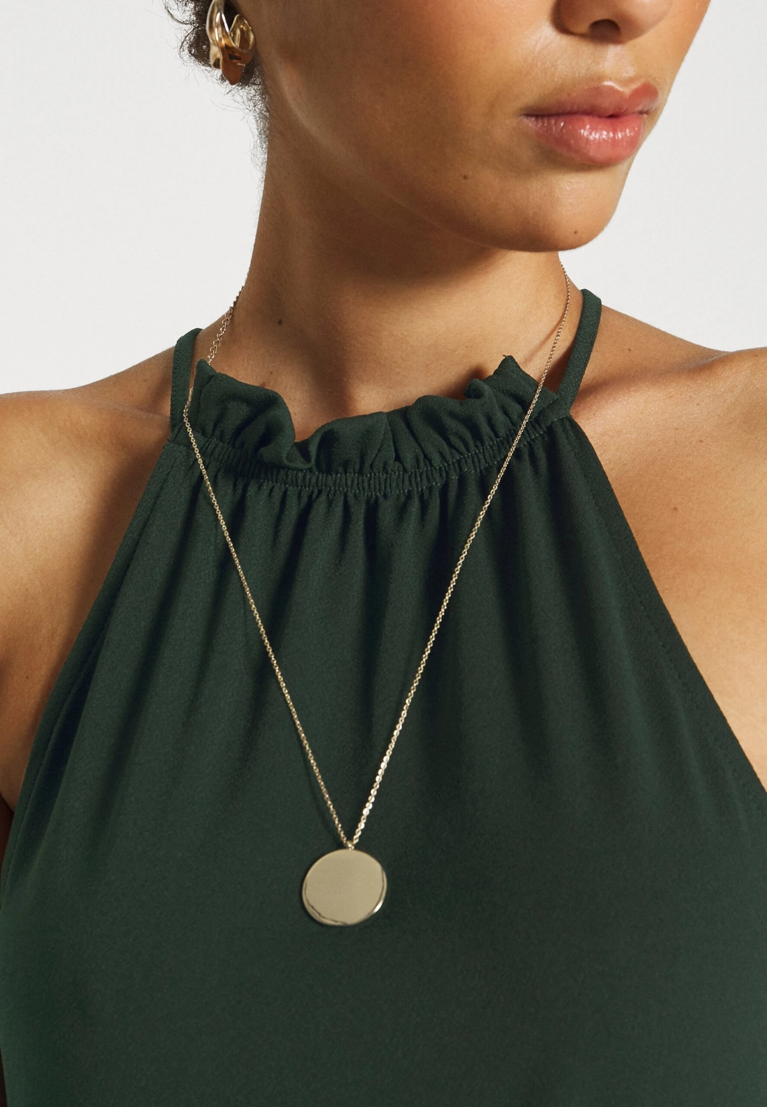 Anna Field Jersey Dress - Scarab - Image 6