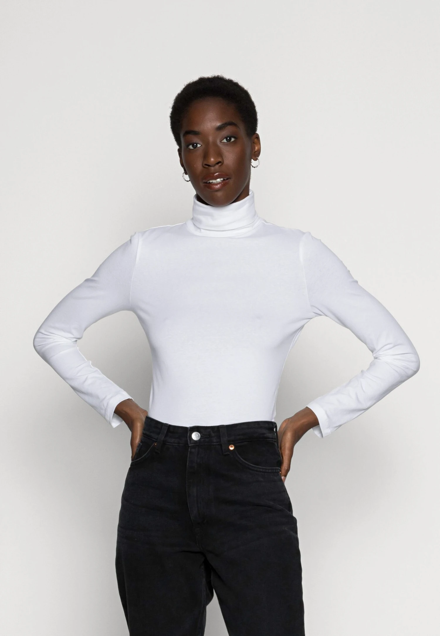 Anna Field Long Sleeved Top - White
