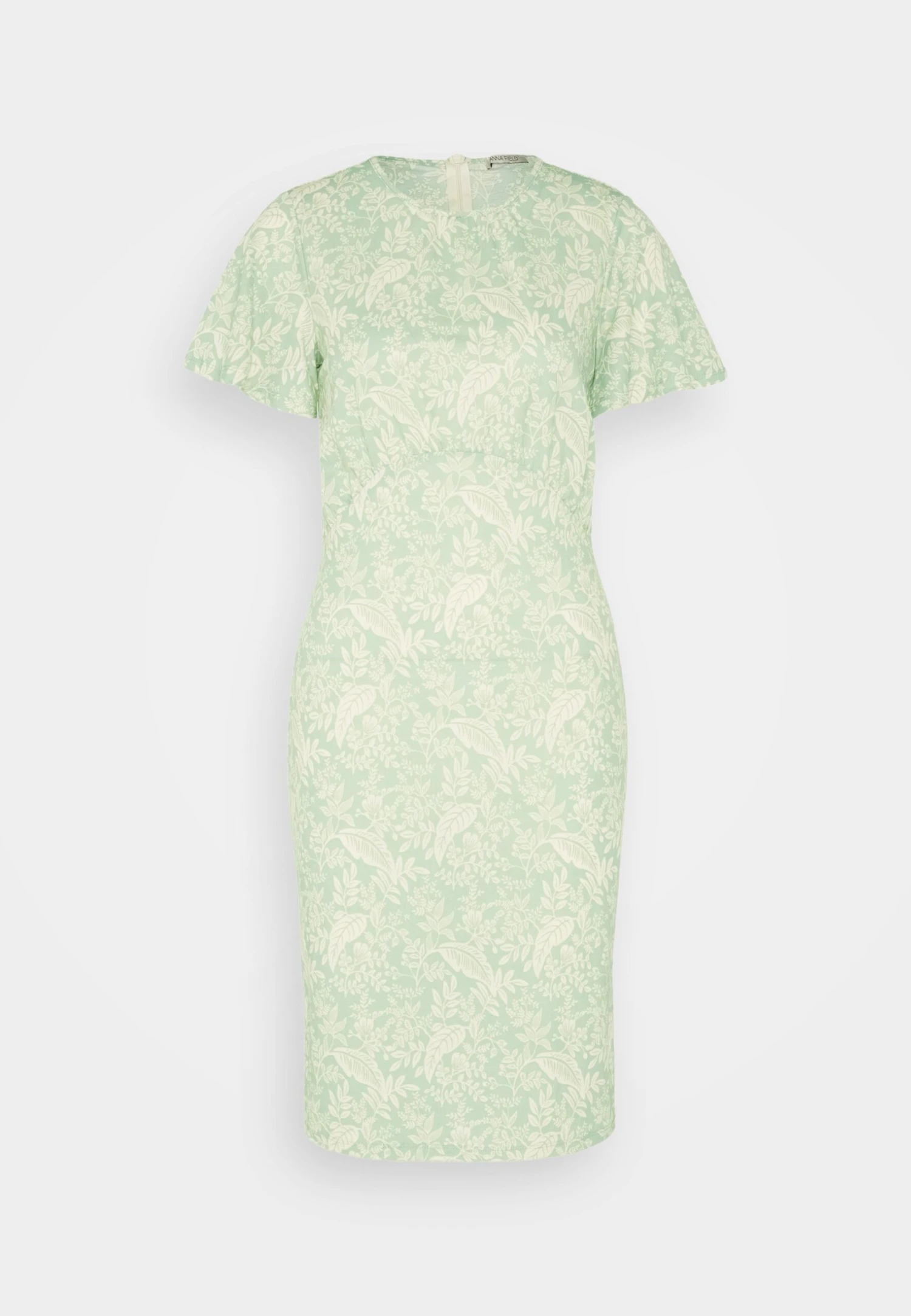 Anna Field Jersey Dress - Green/Light Green - Image 5