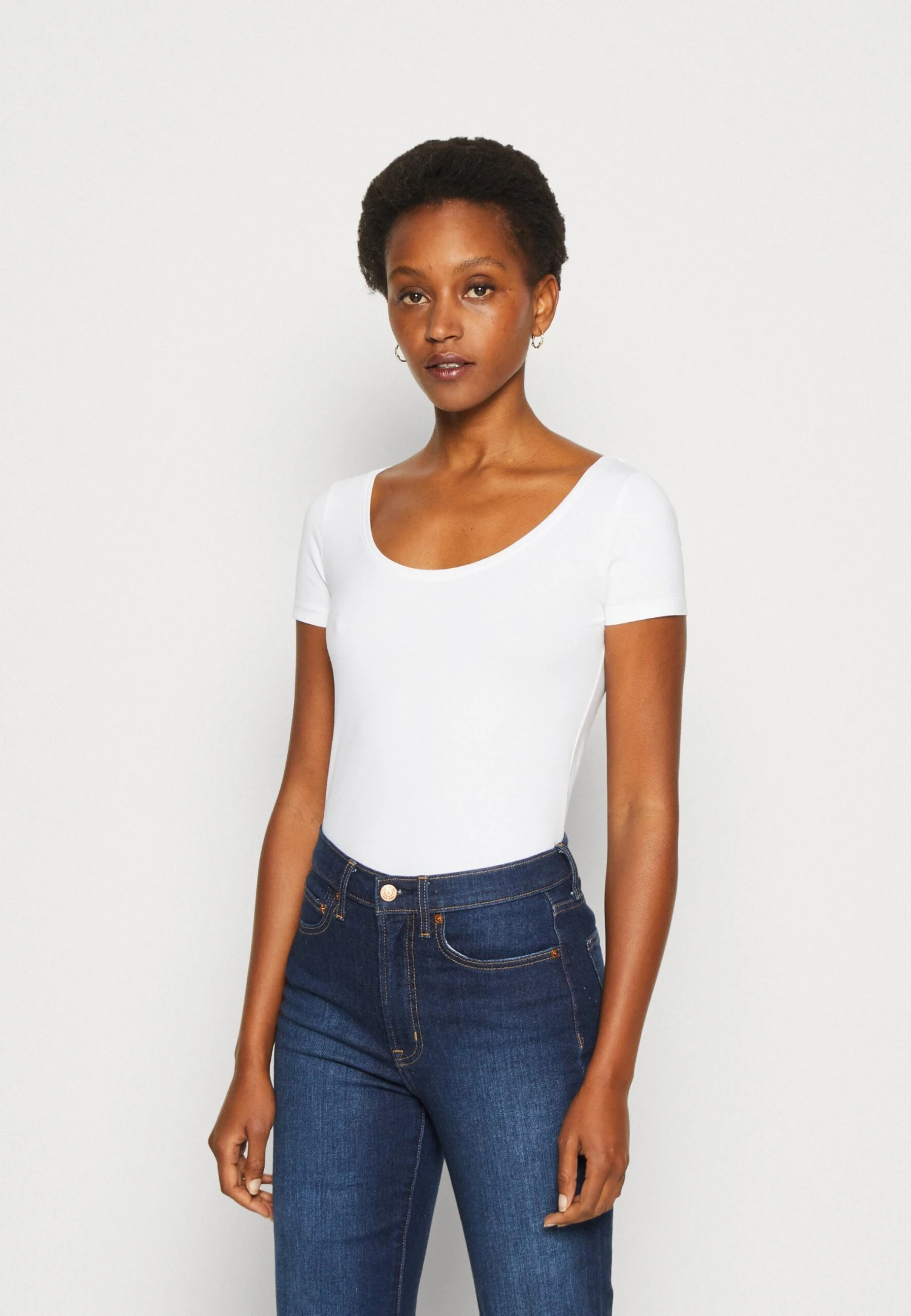 Anna Field 3 Pack - Basic T-Shirt - Purple/White/Mottled Light Grey - Image 5