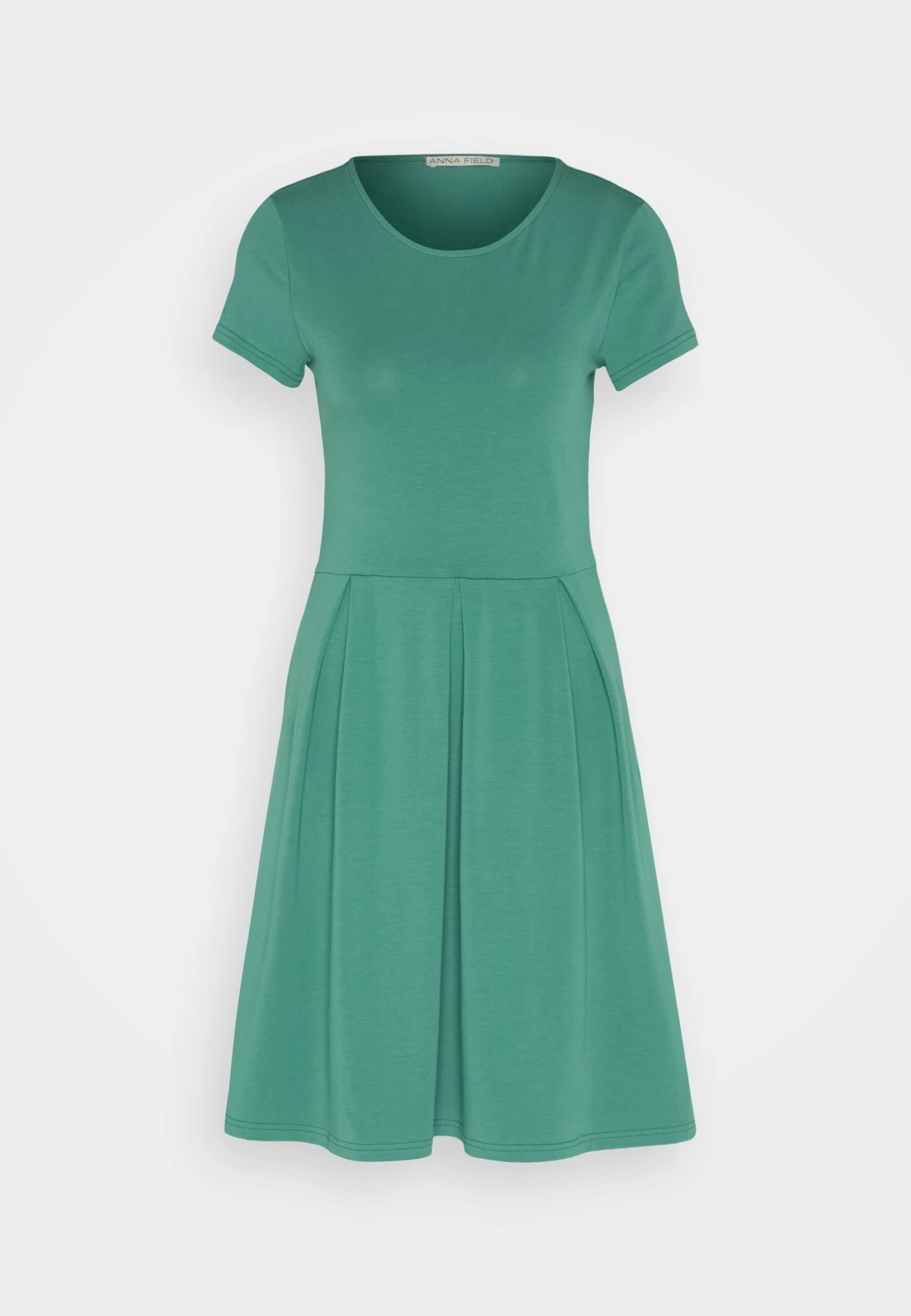 Anna Field Jersey Dress - Dark Green - Image 5