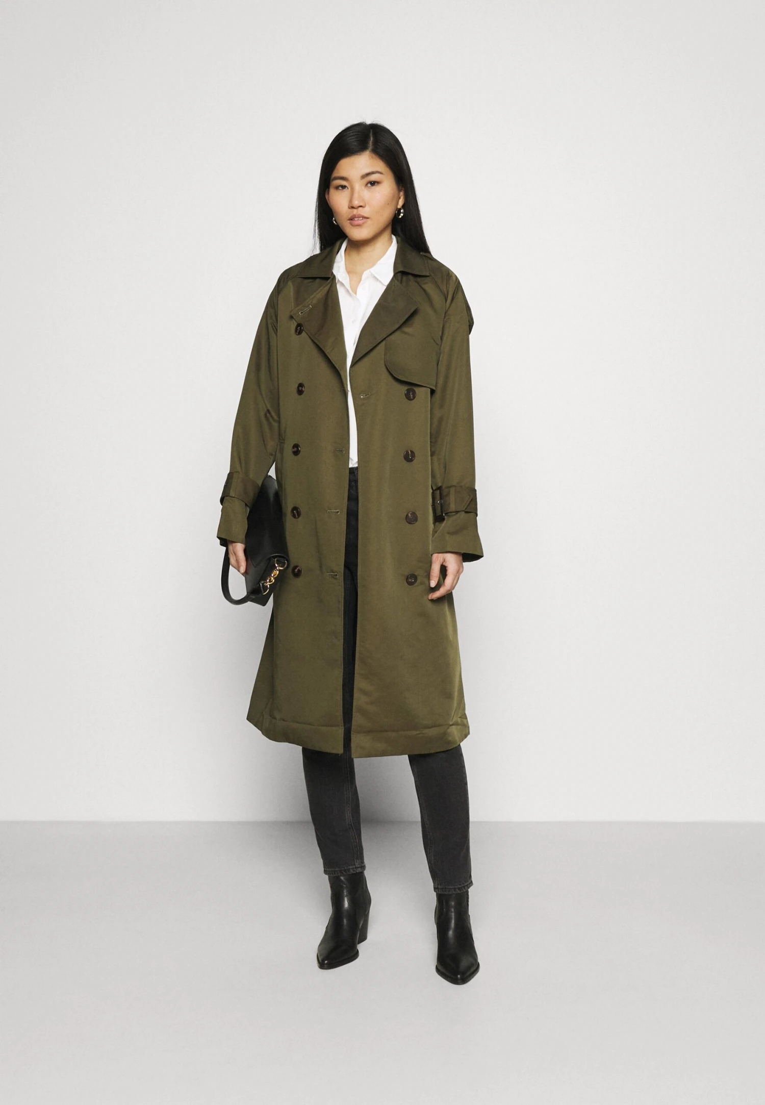 Anna Field Basic Blouse With Front Pockets - Button-Down Blouse - Image 2