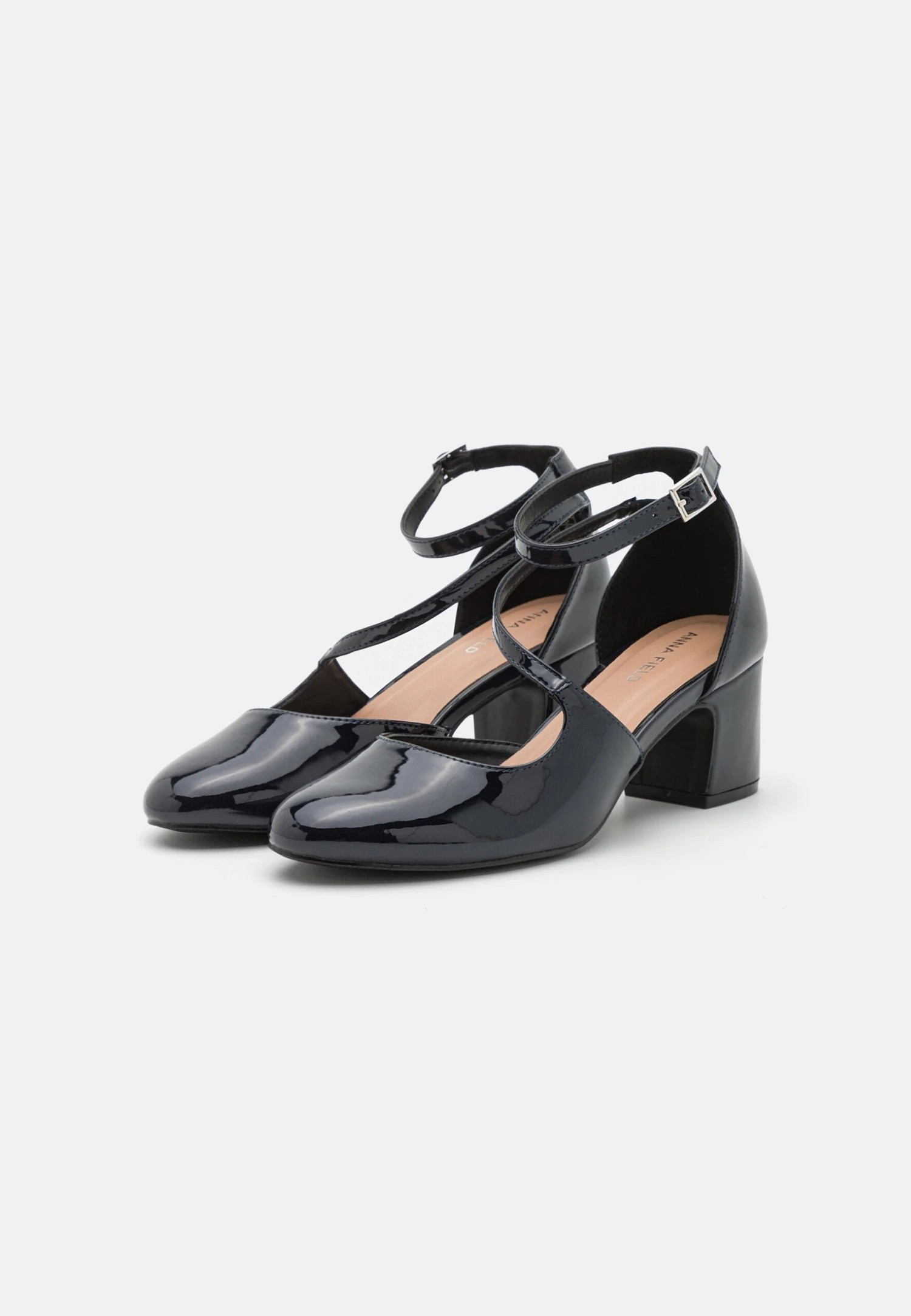 Anna Field Classic Heels - Dark Blue - Image 2