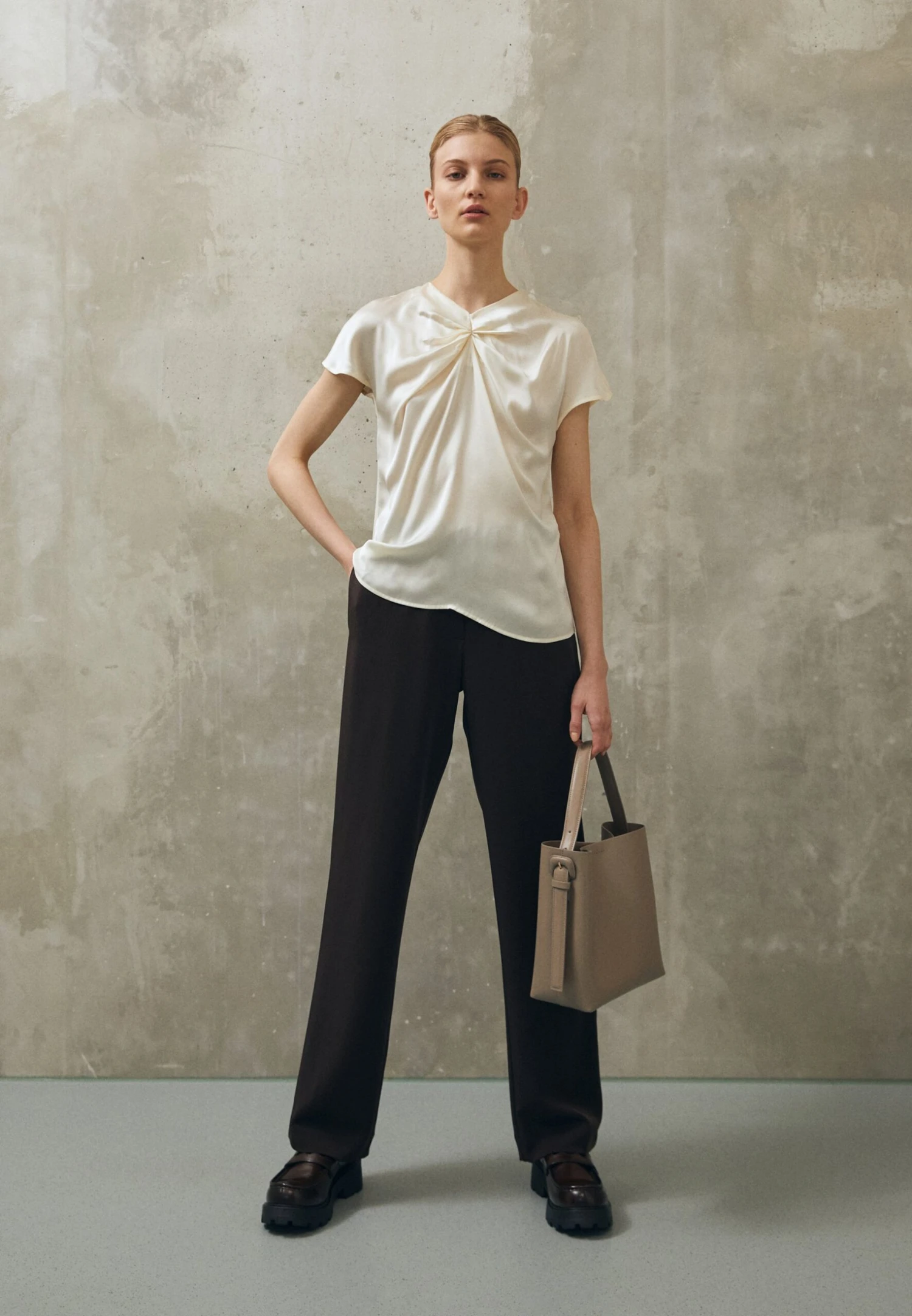 Anna Field Print T-Shirt - Off White - Image 2