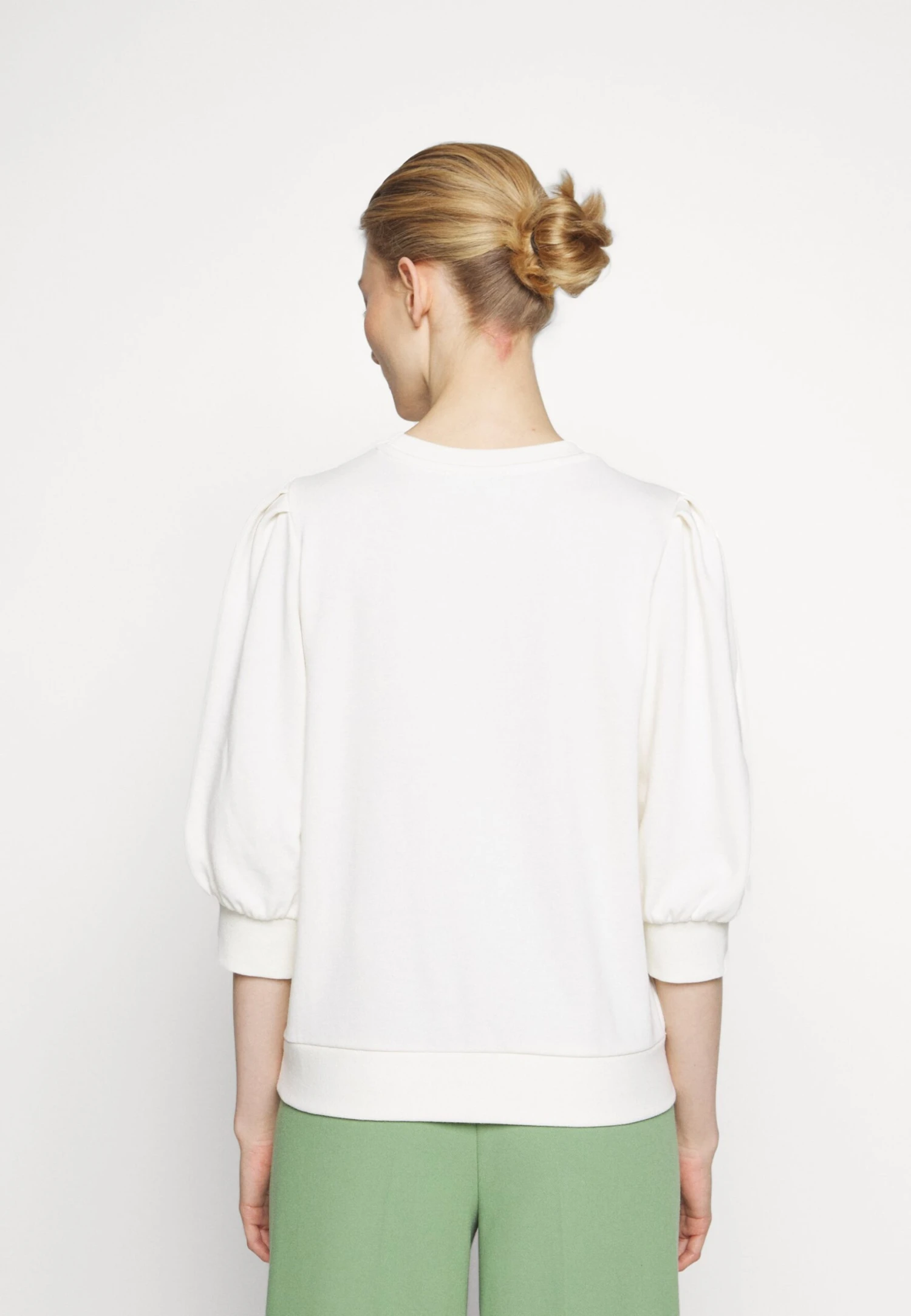 Anna Field Sweatshirt - Off White - Image 4