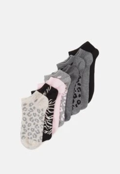 Anna Field 8 Pack - Socks - Black/Grey