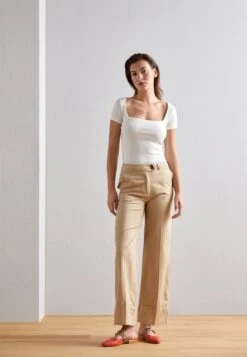 Anna Field 2 Pack - Basic T-Shirt - Red/White