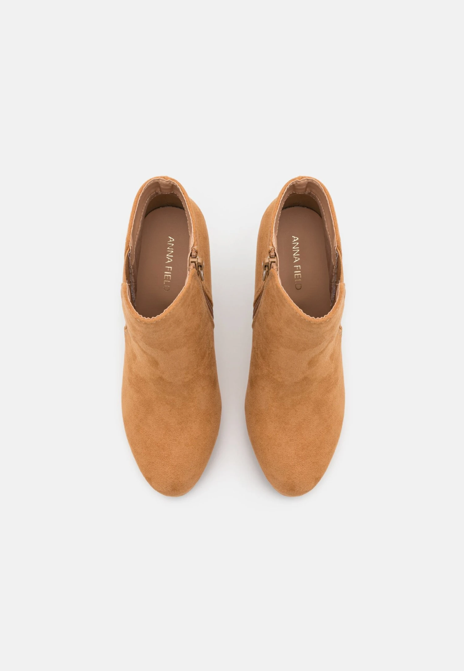 Anna Field High Heeled Ankle Boots - Beige - Image 6