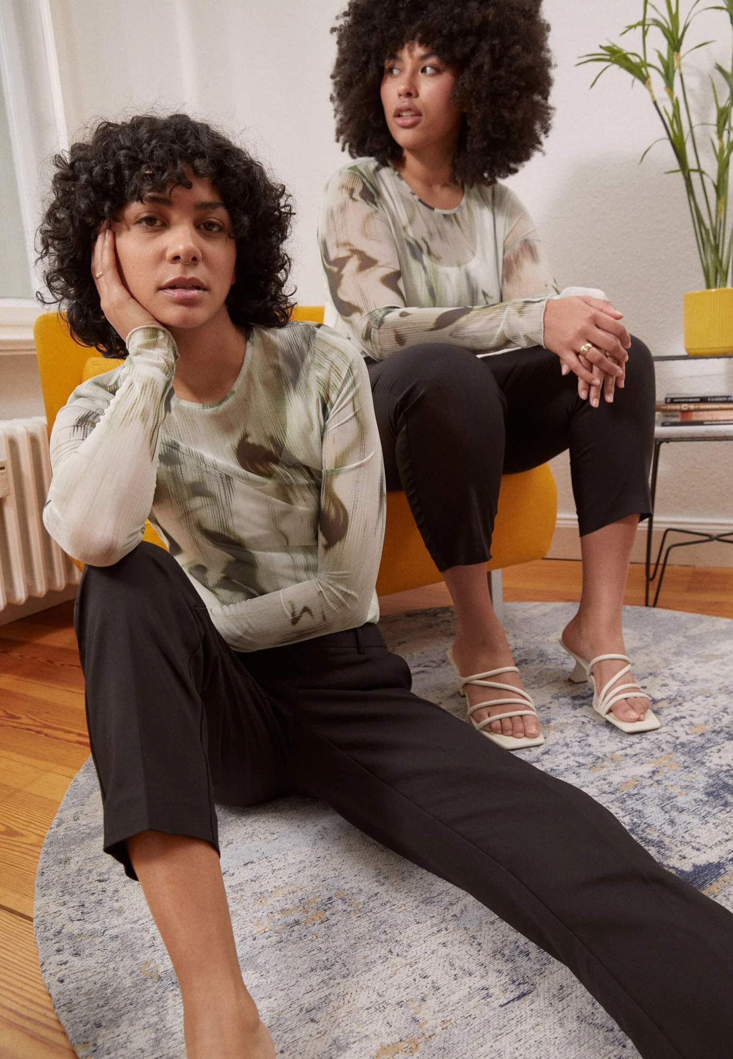 Anna Field Chinos - Black - Image 3