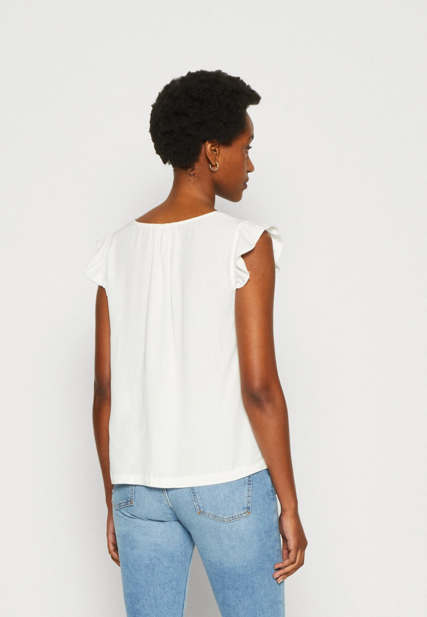 Anna Field Print T-Shirt - White - Image 3