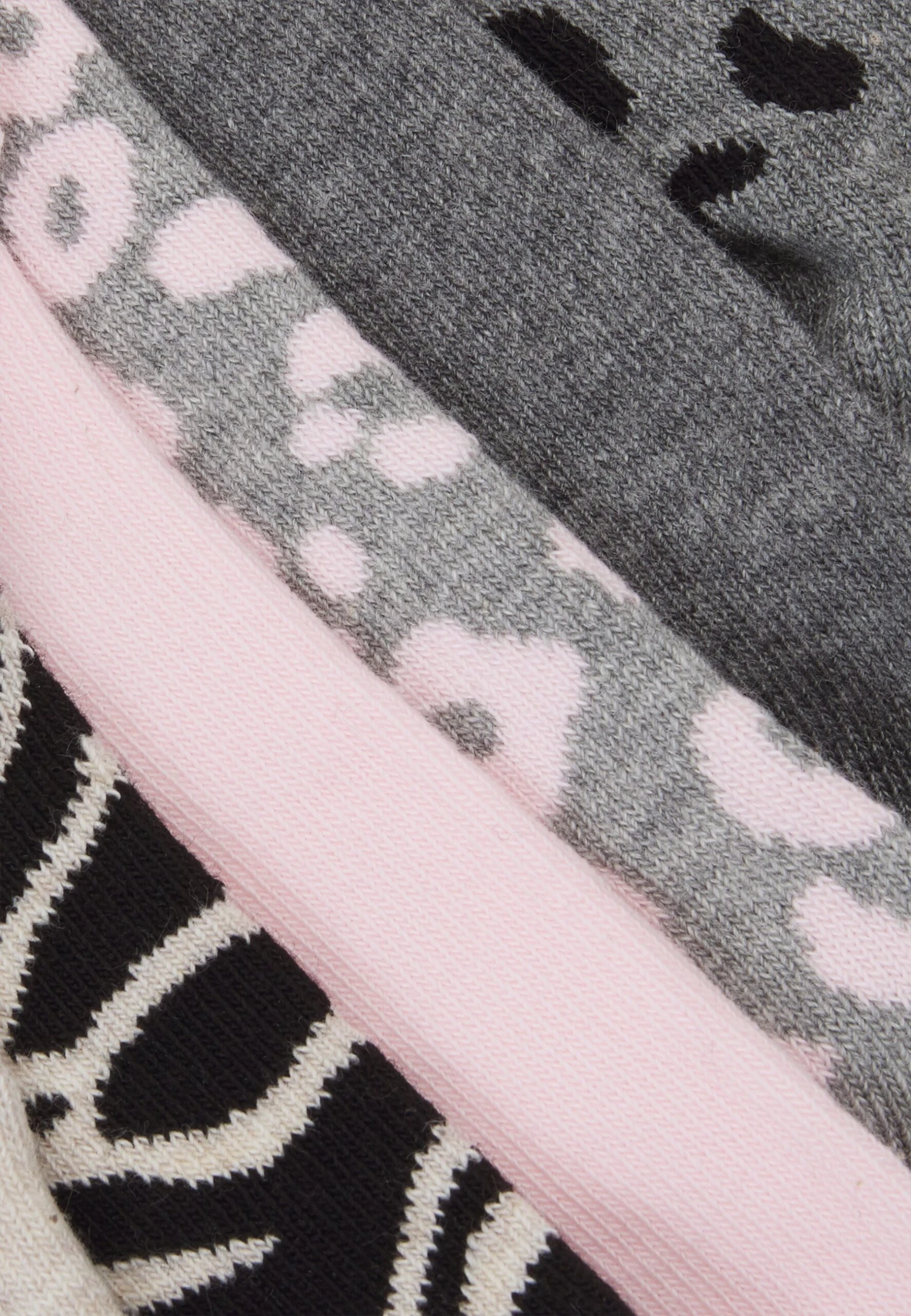 Anna Field 8 Pack - Socks - Black/Grey - Image 2