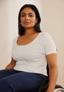 Anna Field Basic T-Shirt - White