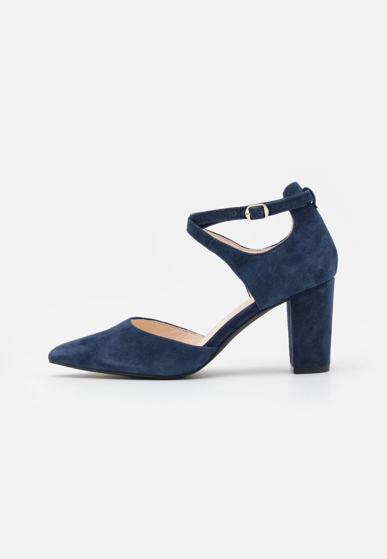 Anna Field Leather- High Heels - Dark Blue - Image 2