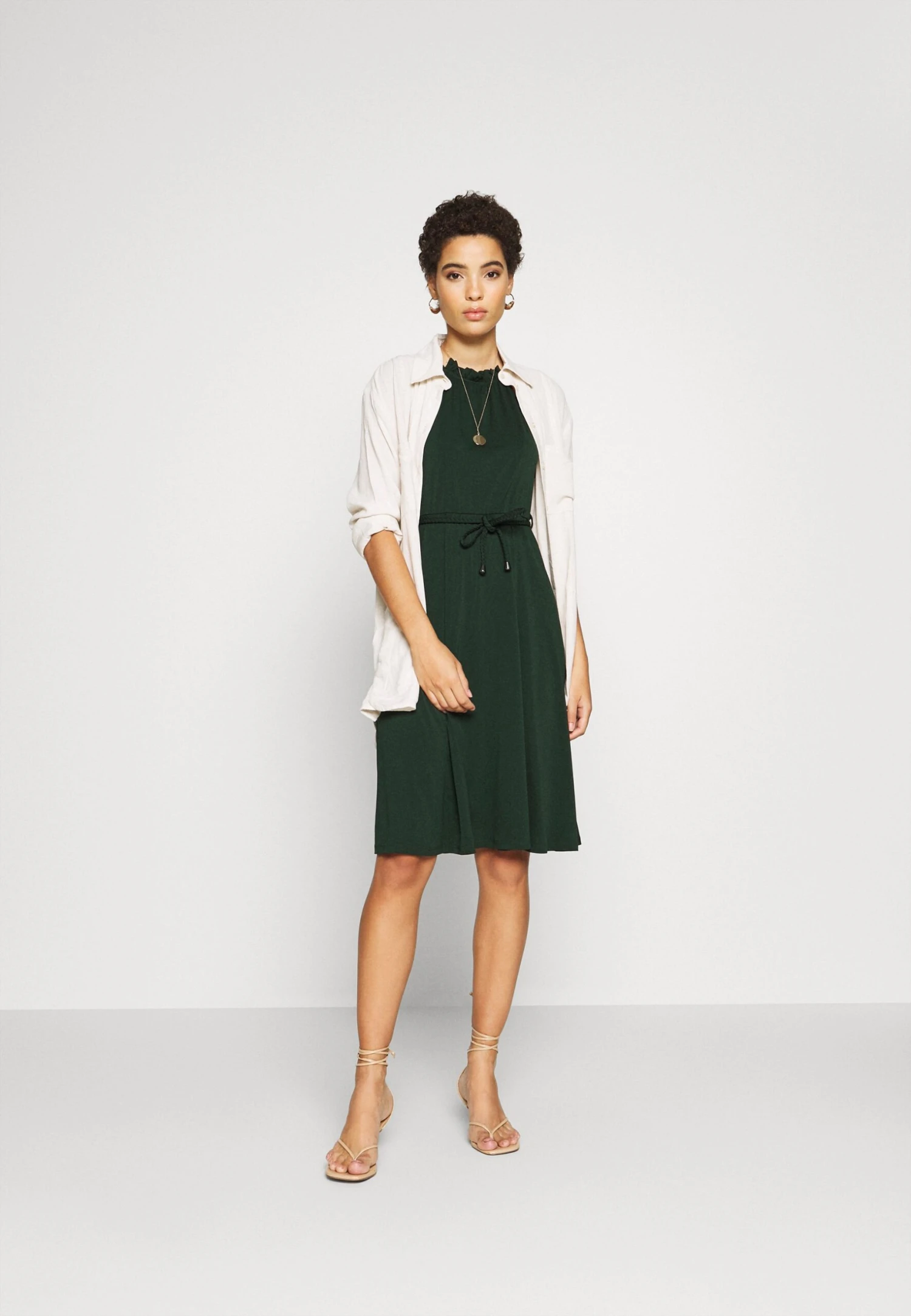 Anna Field Jersey Dress - Scarab - Image 5