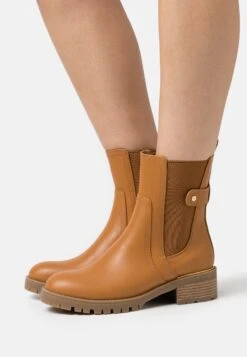 Anna Field Classic Ankle Boots - Cognac