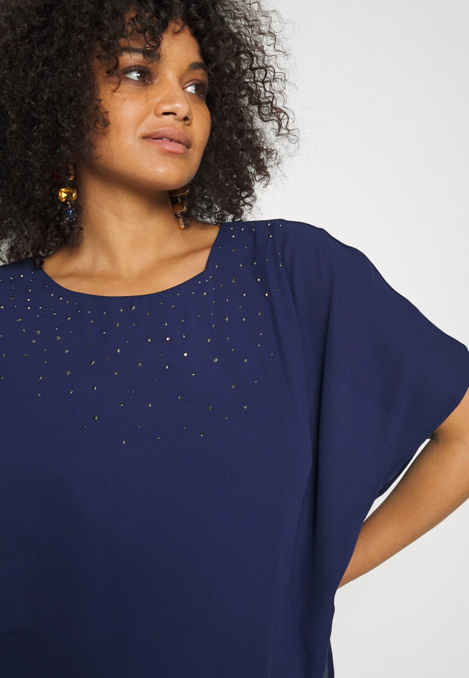 Cocktail Dress / Party Dress - Dark Blue - Image 4