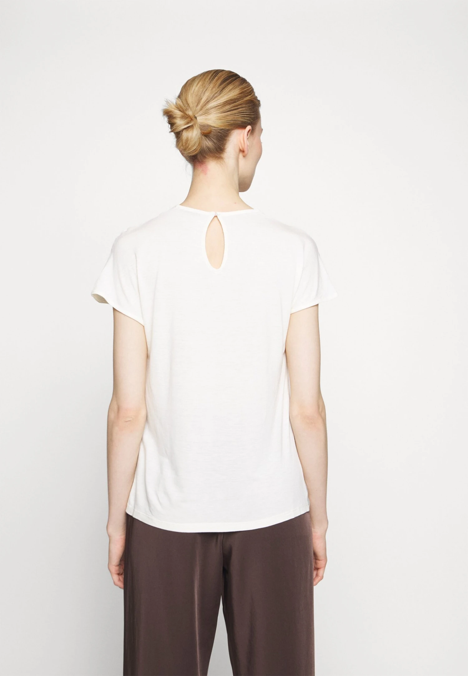 Anna Field Print T-Shirt - Off White - Image 4