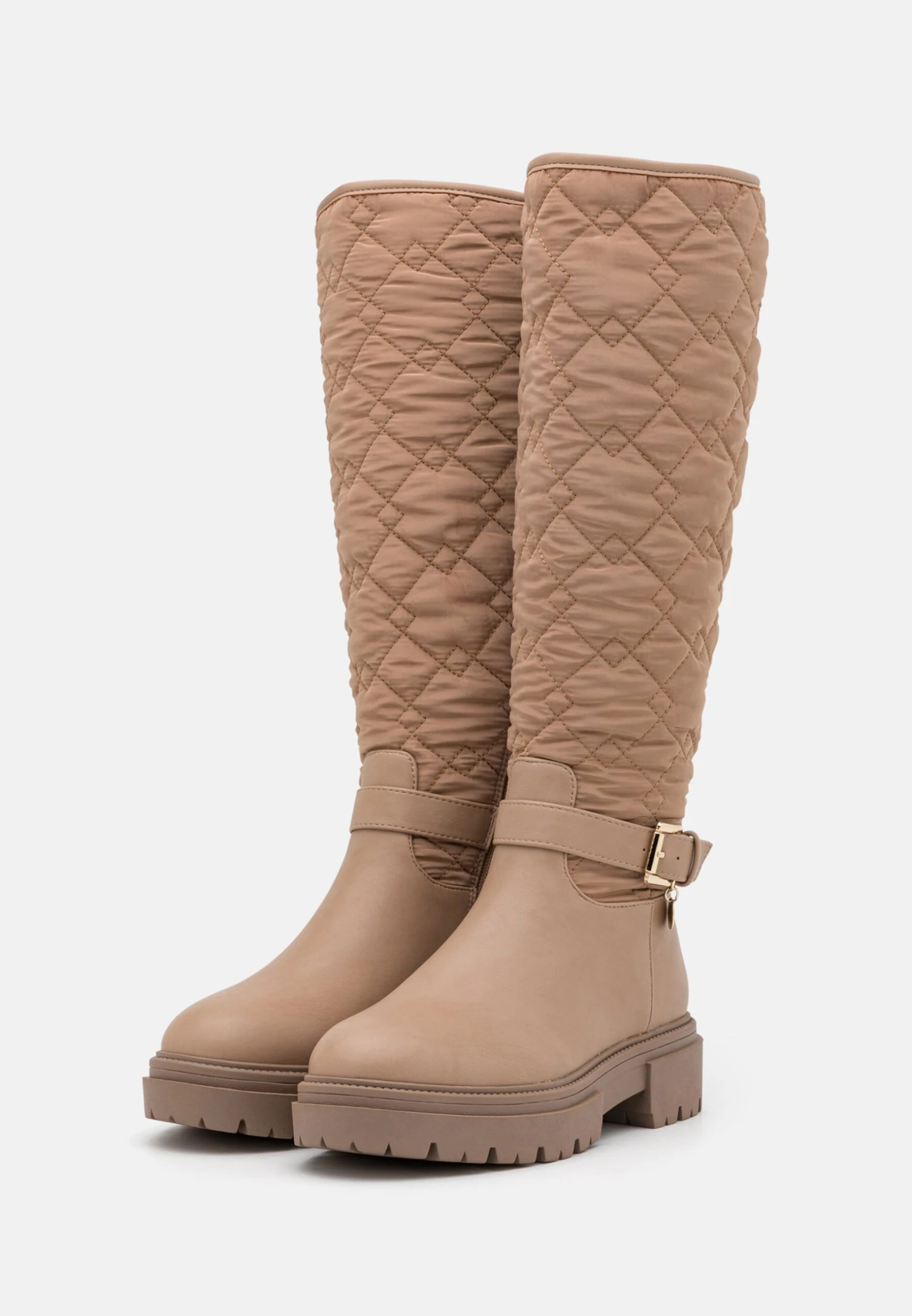 Anna Field Platform Boots - Beige - Image 3