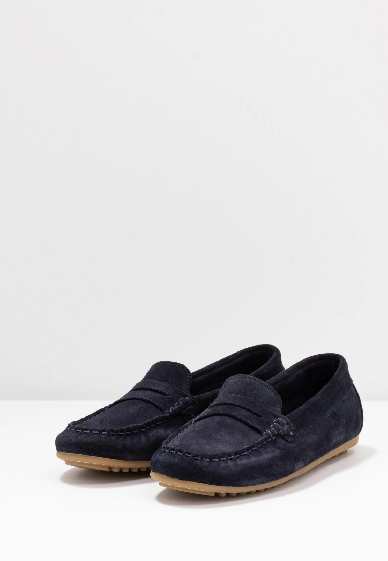 Anna Field Leather- Moccasins - Blue - Image 5