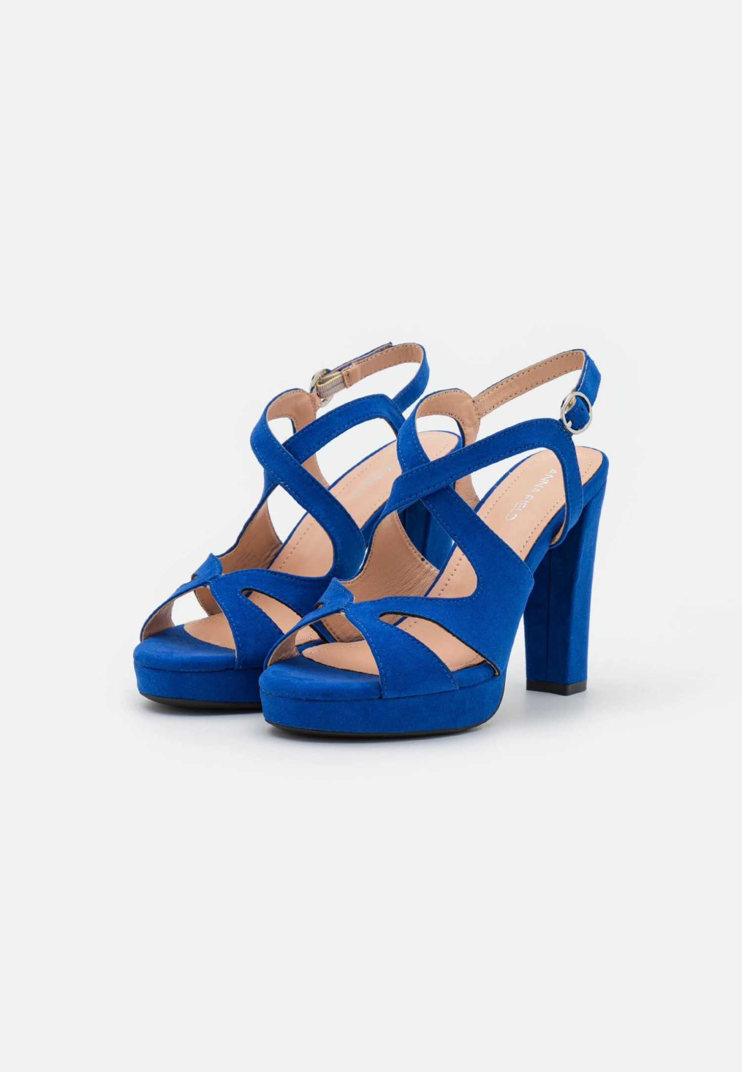 Anna Field Platform Sandals - Blue - Image 3