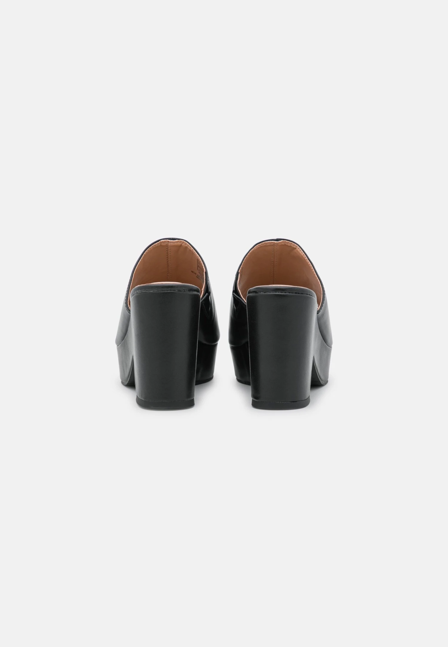 Wide Fit - Heeled Mules - Image 4