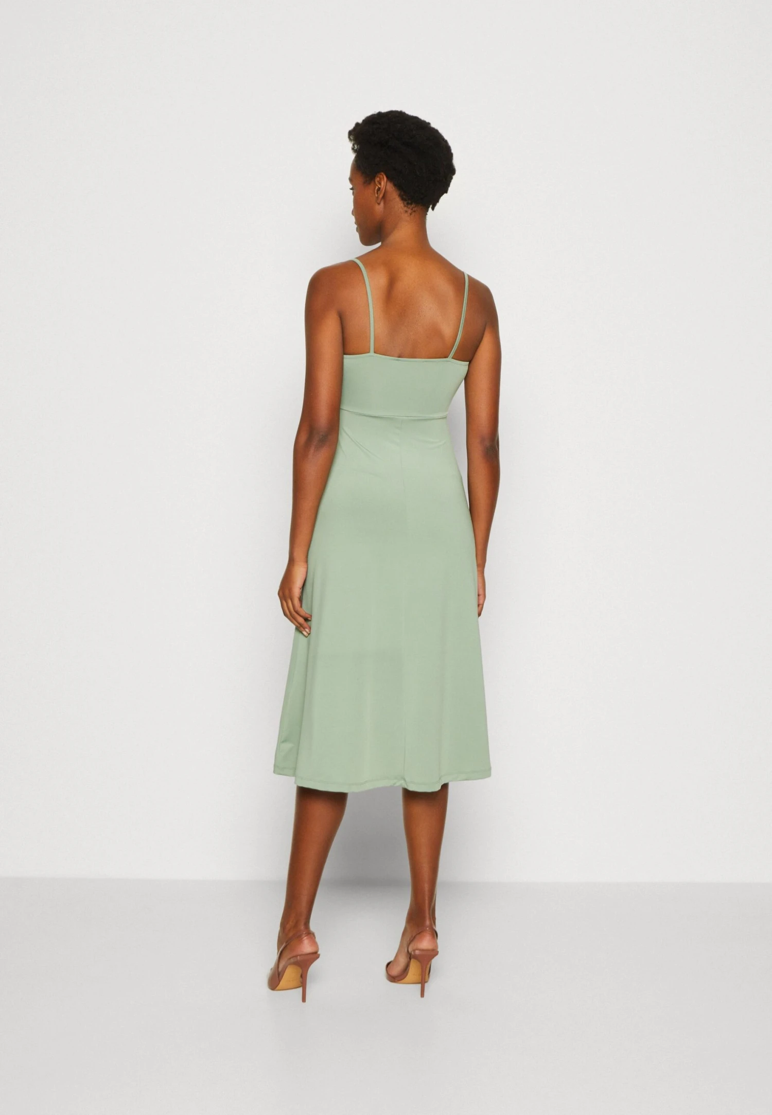 Anna Field Jersey Dress - Green - Image 4