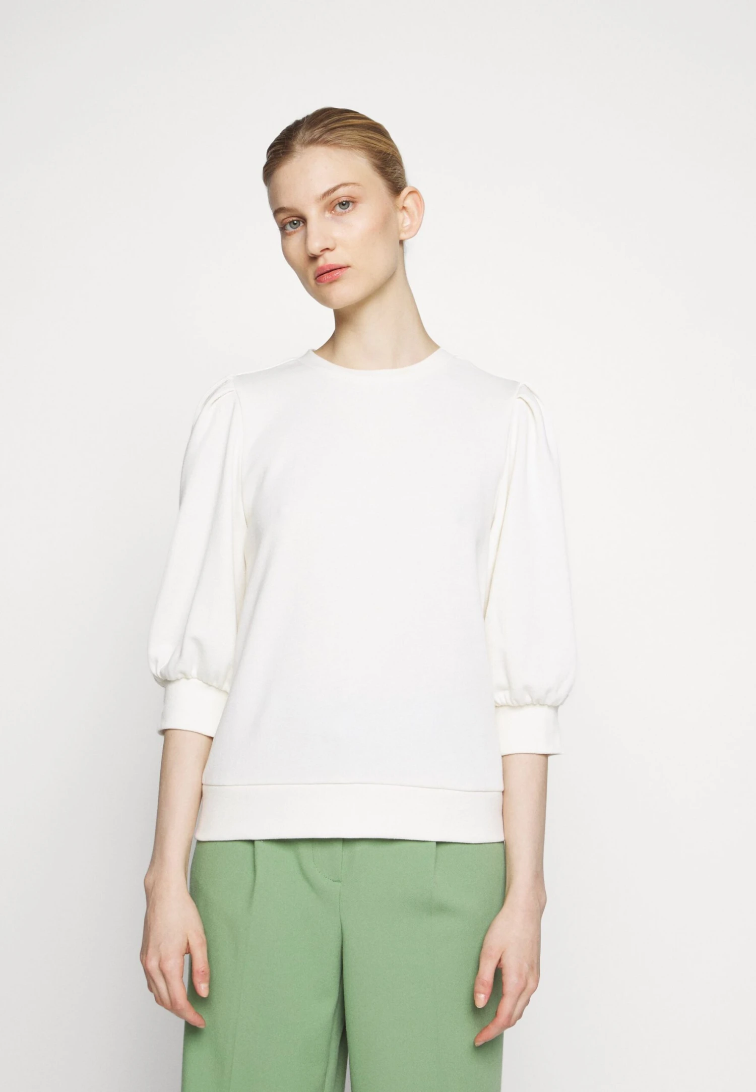 Anna Field Sweatshirt - Off White - Image 3