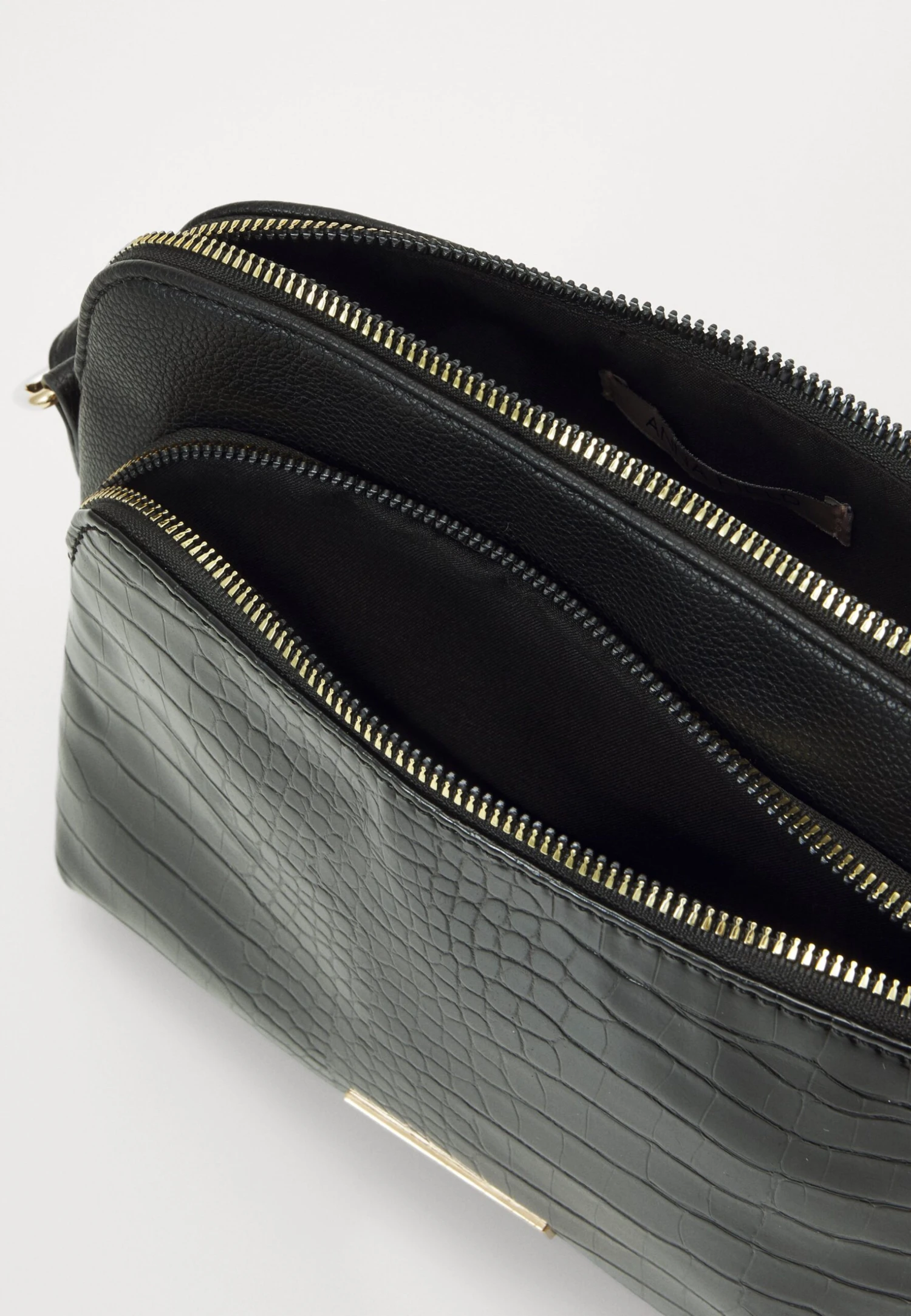 Anna Field Across Body Bag - Black - Image 3