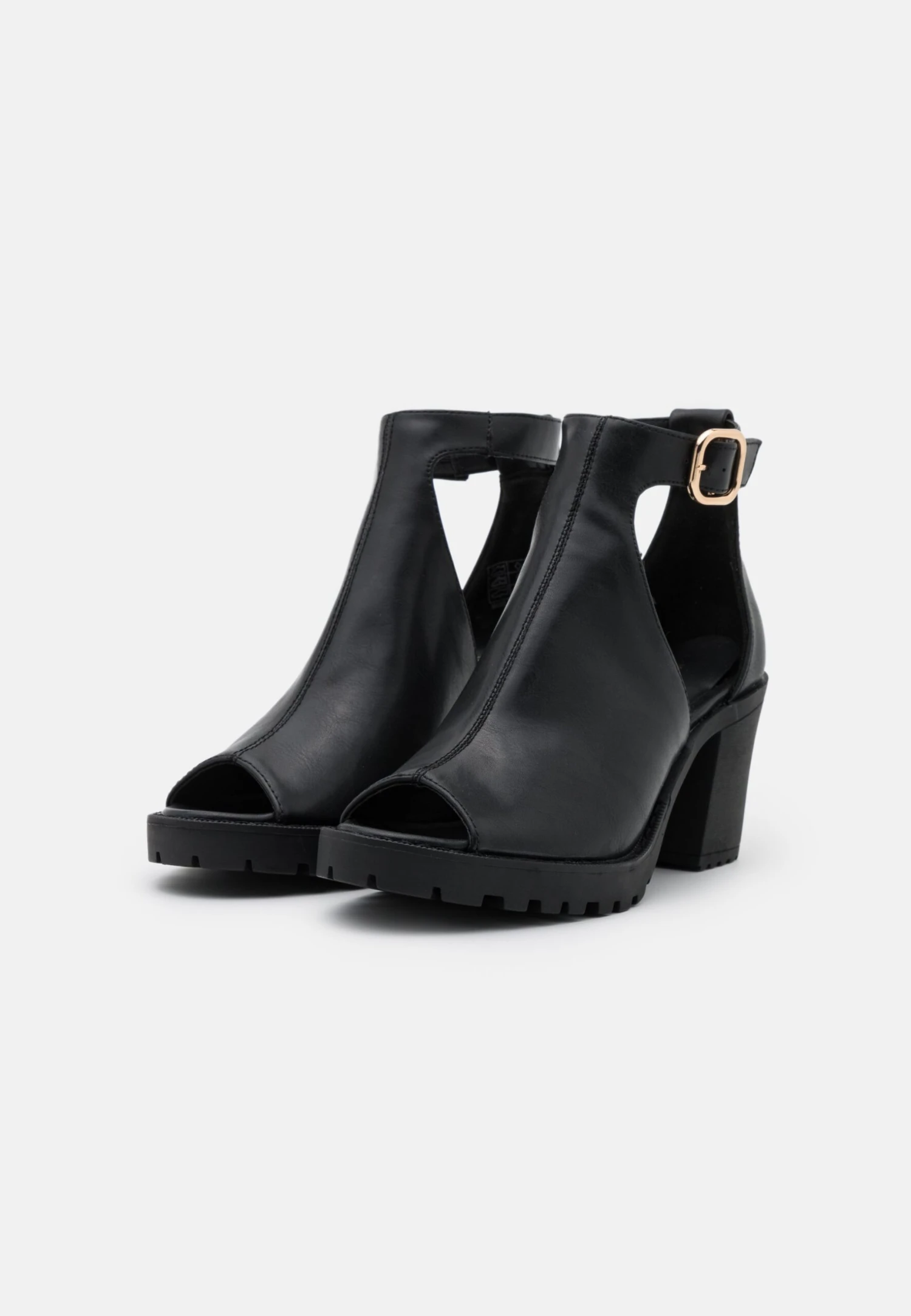 Anna Field Ankle Cuff Sandals - Black - Image 3