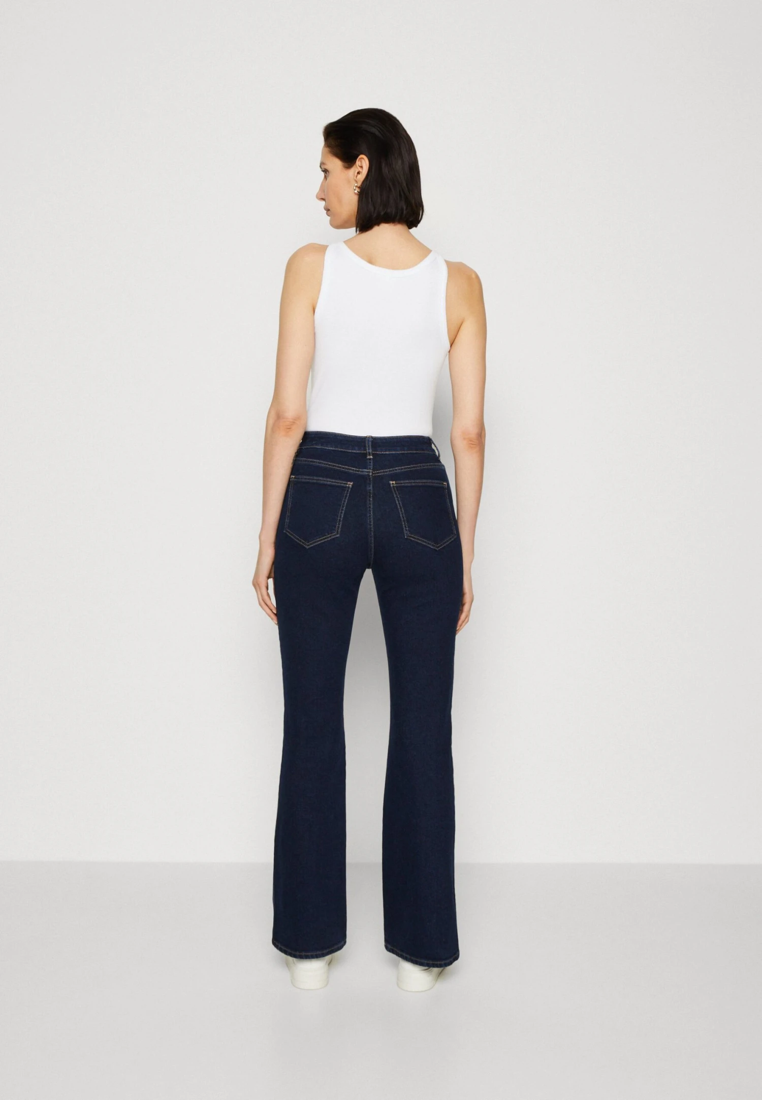 Anna Field Flared Jeans - Dark Blue - Image 3