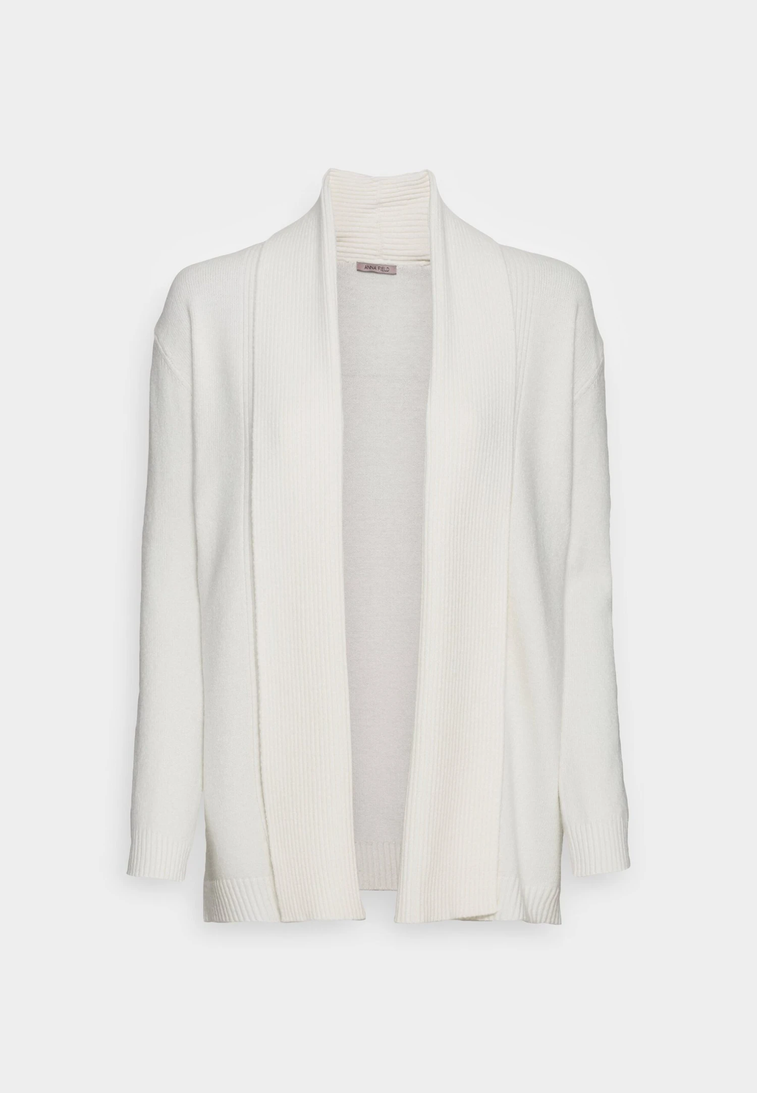 Anna Field Ribbed Fold Collar - Cardigan