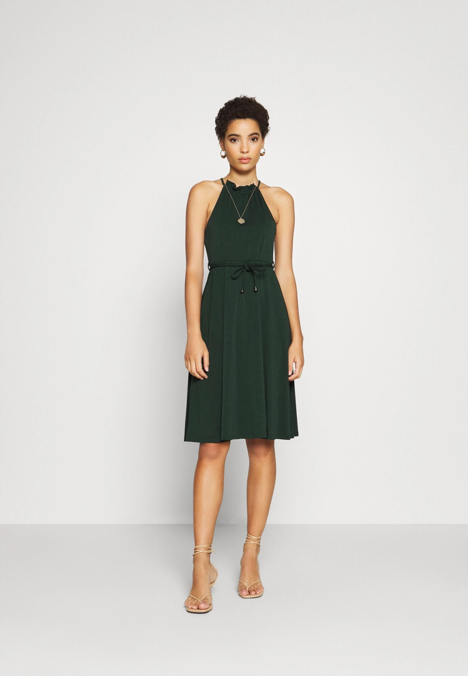 Anna Field Jersey Dress - Scarab - Image 3