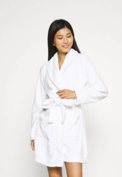Anna Field Dressing Gown - White