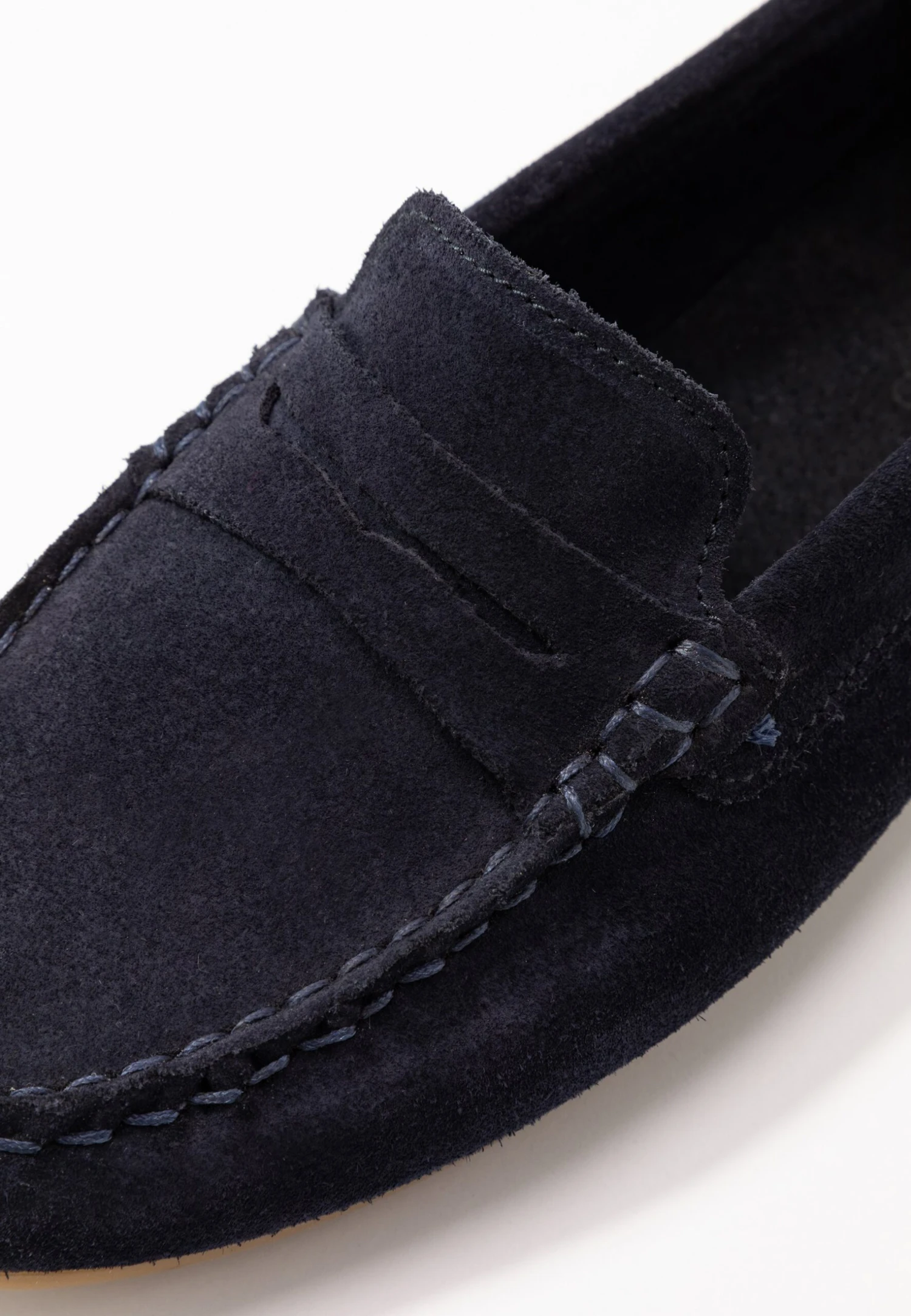 Anna Field Leather- Moccasins - Blue - Image 3