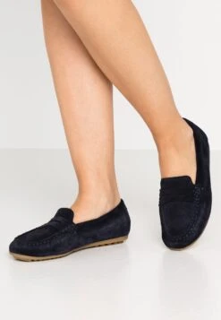 Anna Field Leather- Moccasins - Blue
