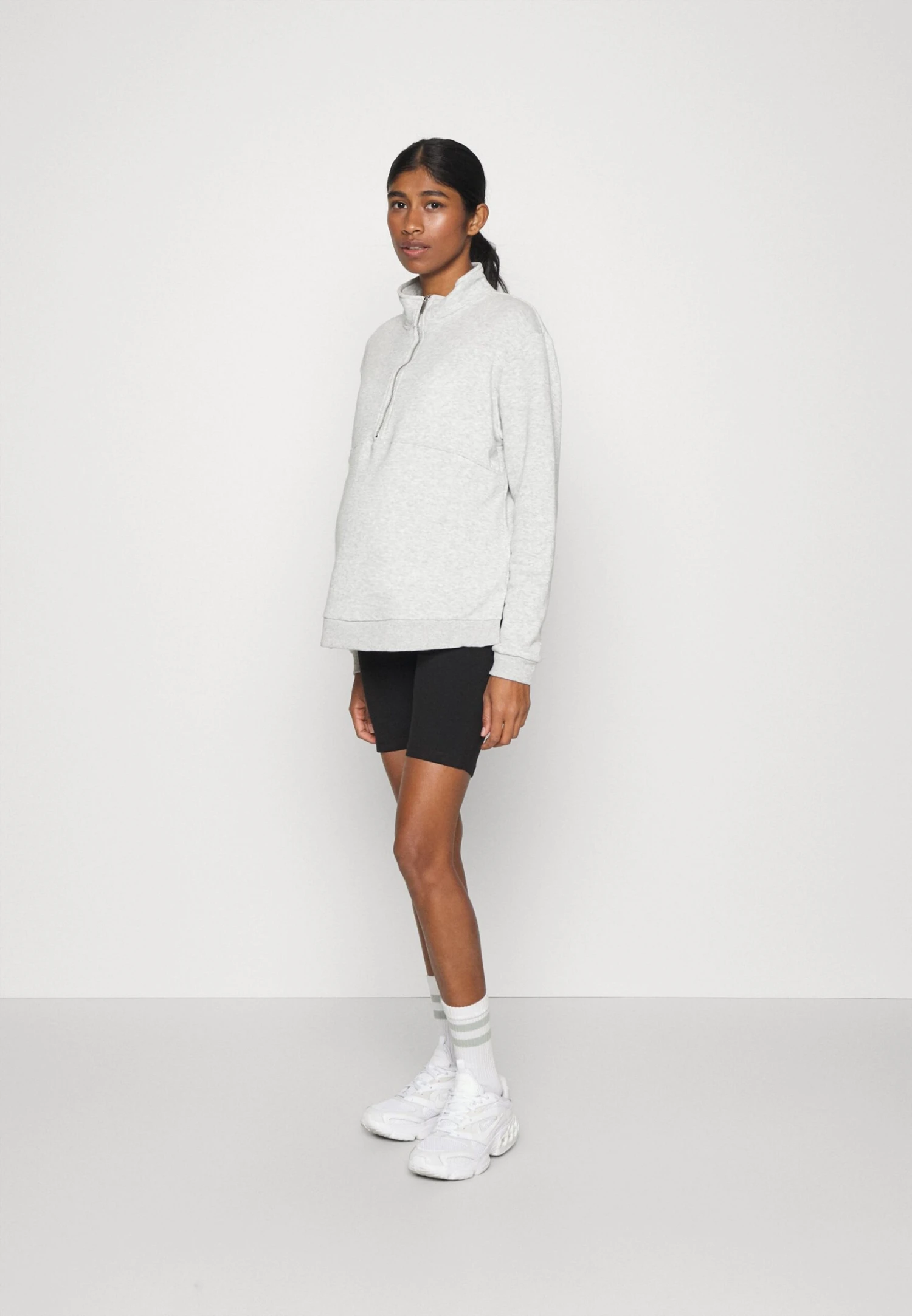 2 Pack - Leggings - Trousers - Black/ Mottled Dark Grey